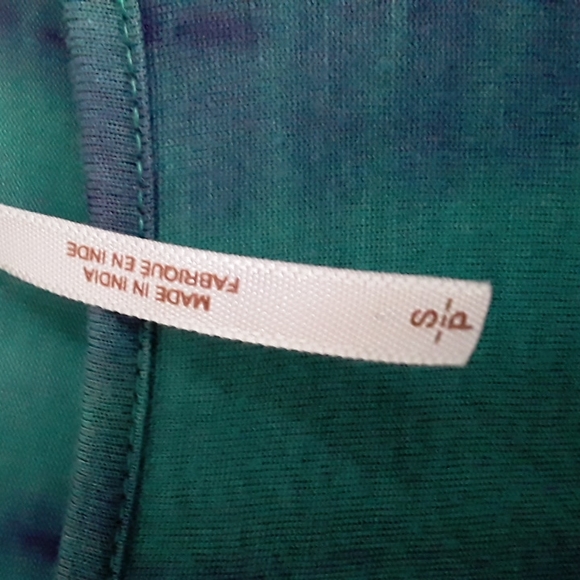 Free People Ashbury cropped tie dye bell sleeve bohemian top S - Picture 4 of 7